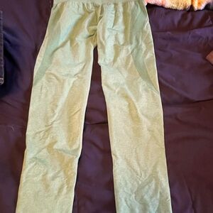 NVGTN Green Leggings contour seamless